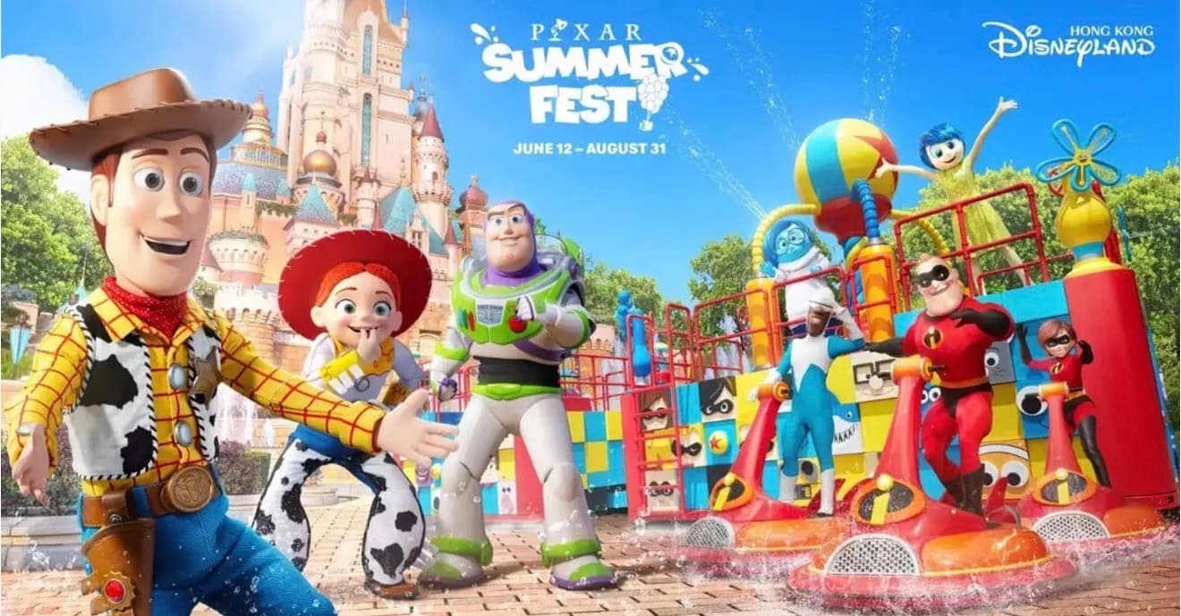 Pixar Summer Fest at Hong Kong Disneyland debuts exclusive character moments